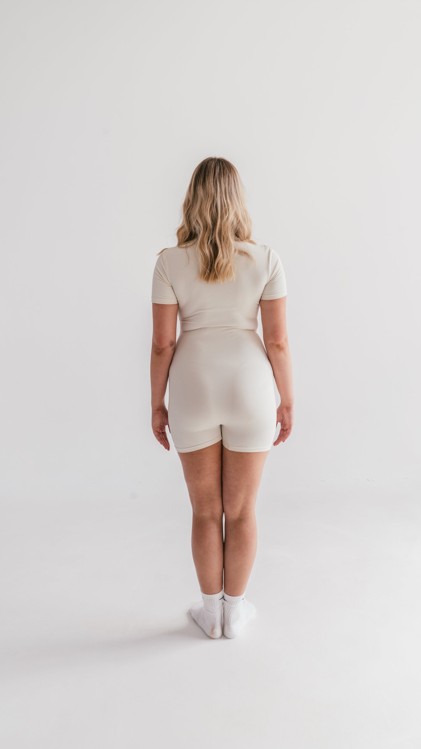 RYDELINE CREAM JUMPSUIT