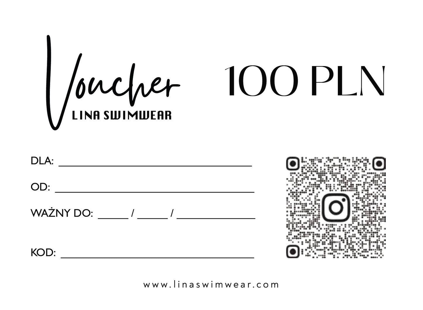 VOUCHER LiNA SWiMWEAR